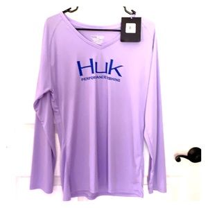 Ladies HUK long sleeve performance shirt